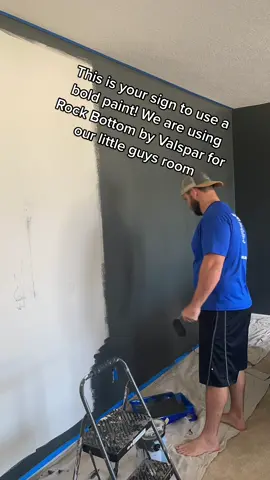 Just do it! Bold colors are in! #mwmercantile #boldandbeautiful #woodtok #DIY #boysroom #moderndesign #accentwall #inspiration #MakingTheCut #paint