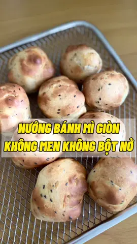 Nướng bánh mì không cần men bột nở #LearnOnTikTok #1mgr #onhaanngon #ancungtiktok #anngon #annhanhnaugon #anxanhuongsach #vegan #onhachongdichcovid19