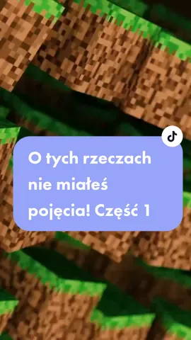 O ilu z tych rzeczy wiedziałeś? 😇 #minecraftciekawostki #serweryminecraft #gra #multiplayer