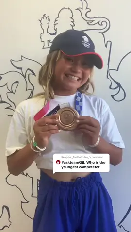 Reply to @_footballrules_ @skybrown  - our youngest Olympian and youngest medallist! 🥉 #AskTeamGB
