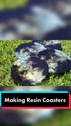 Someone requested this a while ago, but I finally made a tutorial! ❤️ #SHEINcares #fypage #resinpour #pouringresin #coasters #coasterset #etsyshop