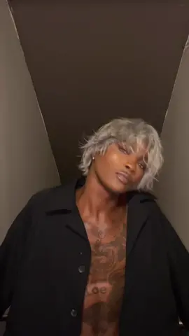 I just wanna #fypシ #tattoo #anime #silverhair #fashion #sicksways #black