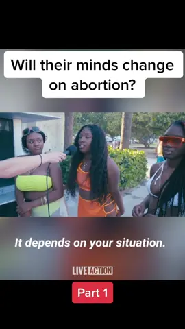 We interviewed these three young women in the heart of Miami. Will their minds change on abortion?