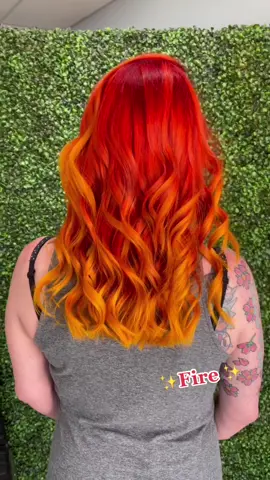 3 hour color correction 🔥 #hair #SyncYourMiO #firehair