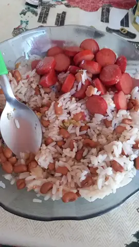 #amoo #arroz#feijao#salsicha