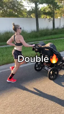 Solo Run + Double Run w/Kids🔥#fitcheck #Fitness #fitfam #runner #MomsofTikTok #fitnessmotivation #FitTok #lfg