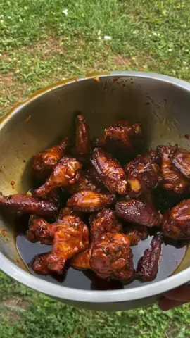 Grilled Teriyaki Chicken Wings #foryou #trending