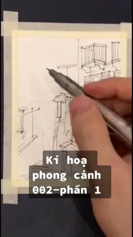 Kí hoạ nét kim + đệm màu (p1) #vẽ #vẽtranh #vẽ_cho_vui #vẽlinhtinh #vẽ #kihoa #LearnOnTikTok #learnfromme
