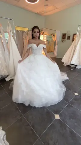 The gorgeous @cielocelest wearing one of our stunning ballgowns! #ballgowns #lapremierebridal #dancer #lace