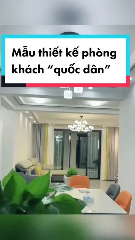 Mẫu thiết kế phòng khách “quốc dân ^^ #thietkephongkhach #phongkhach #nhadep