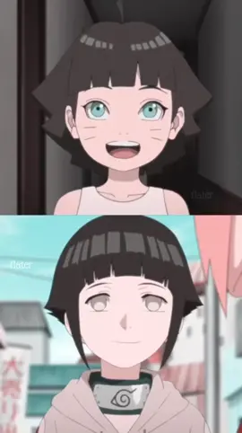 like mother, like daughter                                    #hinatahyuga #himawariuzumaki #naruhina #uzumakifamily #hinatauzumaki