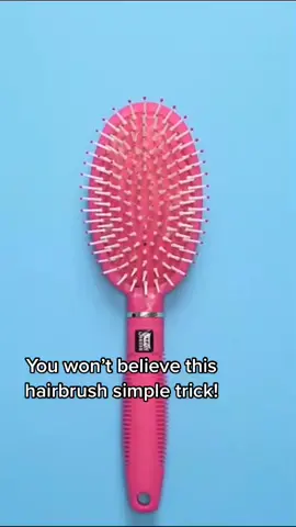 A super simple trick to prevent hair sticking to your brush! 😍😍 You have to try this!! #hairbrush #brushhack #howto #LearnOnTikTok #cleanthatup