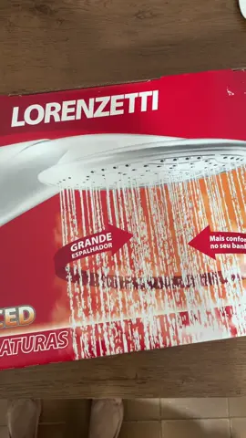 Ducha Advanced Multitemperatura Lorenzetti. #fy #decoracao #chuveiro #ducha #materialdeconstrucao