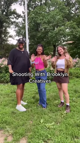 Shooting with Brooklyn Creatives 🥰 Styling by me • Clothing provided by @deezrack • Recorded by @lillianjaneo #EatFreshRefresh  #consolegaming