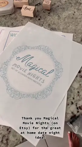I saw this idea on here (forgot who the girl was) and bought the template on her Etsy shop! #fypage #datenight  #disney #disneydatenight