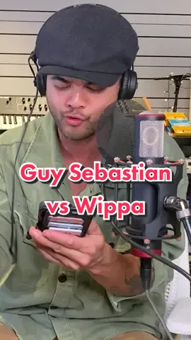 Guy Sebastian just DESTROYED Wippa in this week’s Rap Battle 😂 #fitzyandwippa #guysebastian #thevoiceau
