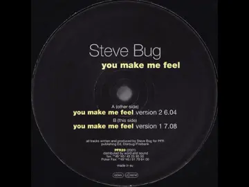 Steve Bug - You Make Me Feel #housemusic #oldschoolhousemusic #southafrica #deephouse #soulfulhouse #dj #Vinyl #memoriesbringback