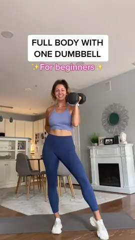Follow for more at-home workouts! ✨ #fullbodyworkout #workoutsforbeginners #beginnerworkout #workoutsforwomen #fyp