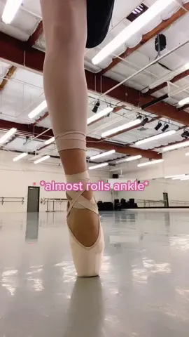 Doesn’t happen often but always scary when it does #ballerina#ankle#MicroRaveWithRoni#pointeshoes#MyTeacherWins