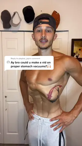 Reply to @playboi_jojo How To Stomach Vacuum👀 #fypシ #viral #stomachvacuum #howto #gym #GymTok #lifting #tips