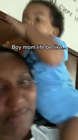 Tell me you’re a boy mom without telling me…#boymomlifebelike #mywildchild #boymomclub #blackfamilies #clingybaby #pandemicbaby