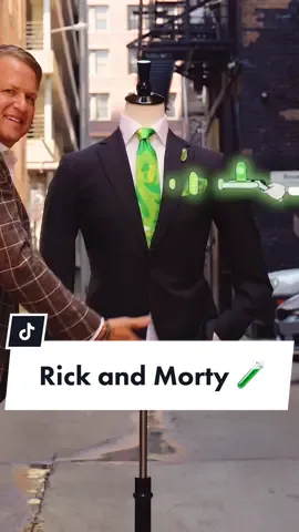 Reply to @feugauhfour0 Rick and Morty Suit 🧪 What should we make next? #rickandmorty #suit #suits #rick #morty #picklerick