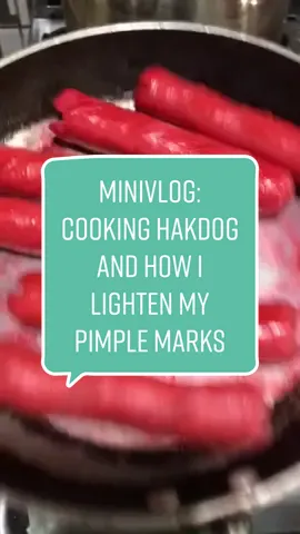 Ganito din ba kayo magluto ng hakdog🤣? + mabisang pampalighten ng pimple marks! Try nyo to! Link in bio!@#fypシ #gentiktokph #trending #tiktokph