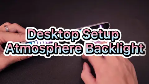 Desktop Setup Atmosphere Backlight#music#light#atmosphere#foryou