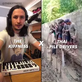 The Kiffness X Thai Pile Drivers (Work Shanty) [Live Looping Drum & Bass Remix] 🇿🇦🇹🇭 #drumandbassmusic #dnb #music #thailand #southafrica #fyp