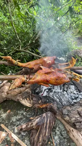 siêu phẩm gà nướng bên suối #gà #ganuong #chikkendinner #amthuc #viewdep #hagiang #namhagiang #TikTokFashUP #TinhLangChallenge #AnCungTiktok