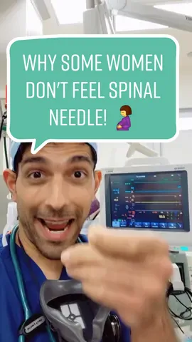 @alanacorrmassey why you feel #spinal needle for #laboranddelivery or #csection but other women don't? #labor #cesarean #doctor #anesthesia #pregnant