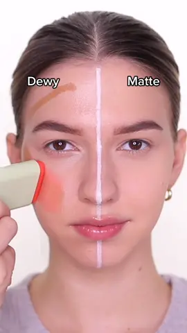 Dewy vs Matte! Which side do you prefer?💓 #dewymakeup  #mattemakeup #makeuptiktok #makeupfyp #makeupviral #viralmakeup #makeupforbeginners
