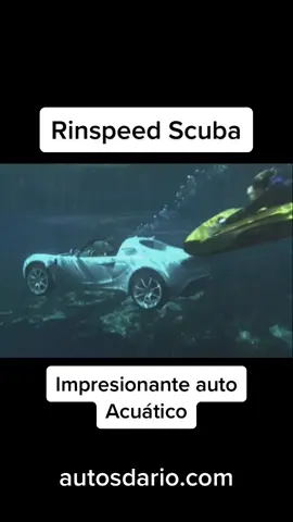 Increíble auto acuático #pti #fyp #auto #autosdario #car #scuba #beach