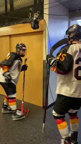 Tag your secret handshake buddy. @zornj7 #womensworlds #hockey #icehockey