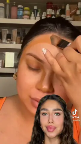 Omg esta técnica de contour de @glamzilla ✨ ¿la harían? #makeup  #contouring #talentotiktok