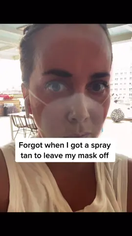Ew gross #ChewyChattyPets #maskoff #maskup #imanexpert #whathappened #sprayroutine #spraytan #chillingathome