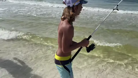 Follower catches biggest redfish of his life! #surffishing #saltwaterfishing #floridafishing #redfishfishing #monsterfish #giantfish #gulfofmexico