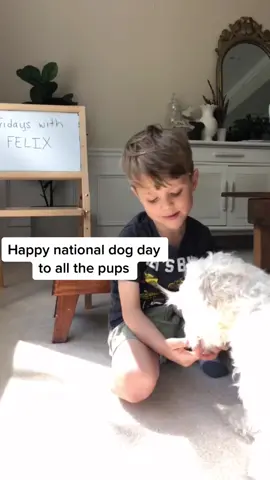 From the drafts vault just in time for #nationaldogday #friday #dogs #adoptdontshop 🐶#fy #kids #funnykidsvideos #fyp