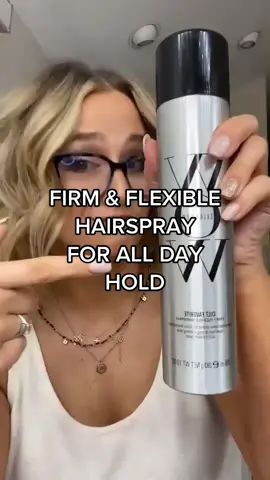 Cult Favorite is our non-sticky, non-stiff flexible hairspray for all day hold & shine ✨ 🎥: @asimplelifeblog #hairspray #hairtok #WithCanvaYouCan