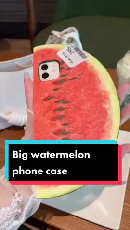 Big watermelon phone case#watermeloncase #gunphonecase #cartooncase #phoneshell #phonecase #creative #strangecase