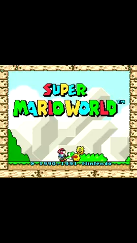 Super Mario World .....#80s #90s #90skids #2000s #throwback #nostalgia #nostalgic #retrogaming #nintendo #snes #supernintendo #supermarioworld