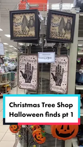 @christmastreeshops Halloween finds pt 1 #halloweenathome #halloweendecor #halloweentok #spookyseason #halloweenfinds