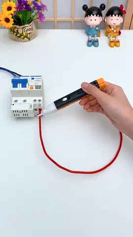 How did you find the wire is broken? Non-contact test pencil, too useful#testpen #wirebroke #tool