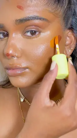 @Made By Mitchell  / mango daiquiri + @Glossier solar paint - volt #fyp