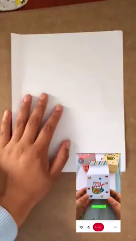 Intentando hacer una cajita de jugo 🥤 #origami #jugo #manualidades#aprendiendo