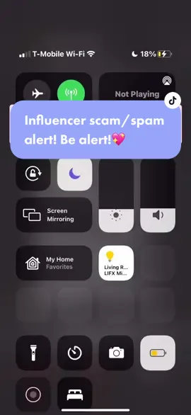 Example of a type scammy/spammy message for anyone who is wanting to start to influence!💖 #fyp #TalkCurlyToMe #instagramtips #influencertips