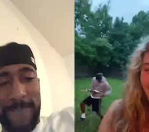 #duet with @randyrayofsunshine  singing Hannah Montana in the middle of a hurricane with crocs on in wet grass is the only way to start of a long day