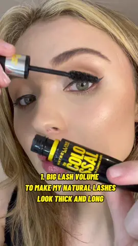Mascara that lasts up to 36hours ?! Yes please 🤚🏼😤 @maybelline #maybelline #colossal36hmascara #mascara #makeup #ad