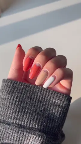 eeassyy tutorial 🤠🧡  #fypシ #nailtutorial #nails #nailart