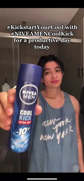 Use #NiveaMenCoolKick to #KickstartYourCool. Feel the relief and freshness -10°C and the Cool Active fresh scent while staying at home. ❄️